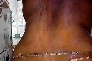 black thick ebony fucking and dancing in the shower?