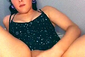 Latina Cums Hard Twice With Dildo