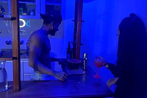 Want to suck bartender Hisak in the bar?