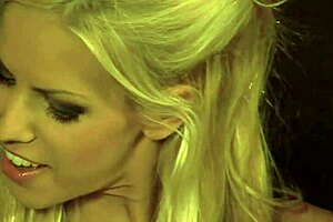 super horny blonde hottie gets bent over for blowjob in tight pussy threesome with two guys