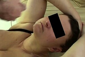 Beurette takes double penetration and anal facial