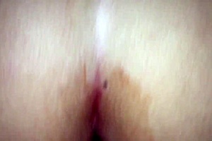 pounding my whore's ass after drawing blood from her pussy, feels so raw