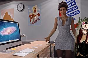 sexy lady boss in a scent 27 turns me on outdoors