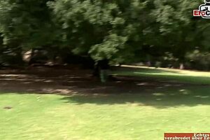 Skinny Blonde Meets Milf Lesbian