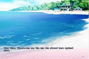 eroge sex games feature himeno kisara in anal blowjob creampie outdoor