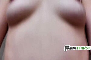 so this dirty stepdaughter aften opal thanks her stepdad with a hot fuck in german home