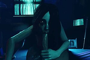 Sadako Likes You, Engaging in Wild 3D Encounters Every Night. Join Her Forbidden Digital World!