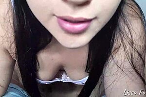 i giv my stepsis a careless pov blowjob