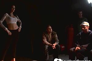 Does this milf pleasure you in public?