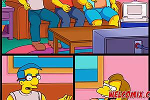Unforgettable Taboo Desires in Simpsons Hentai Cartoon