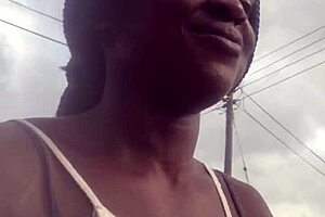 Crazy Bitch Looking For A Supermarket Just To Get A Lighter To Smoke