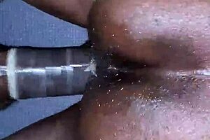 ebony stripper rips clothes off a porn star with monster cock