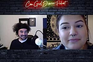 Amateur Christian girl tricked into webcam spitting