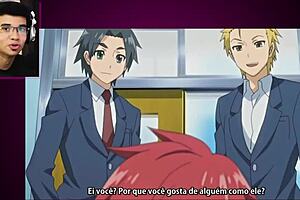 A thirsty succubus receives semen in intense reaction.