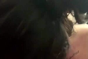 Skinny teen slut intensely sucking big cock like a pro