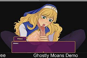 Ghostly moans echo through the anime hentai scene