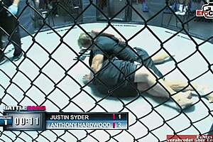 American teen with natural tits gets naughty in the boxing ring