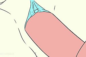 Pearl takes big cock in her ass and tits in parody cartoon