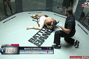 Brunette teen 18+ with pierced tits gets massive cumshot