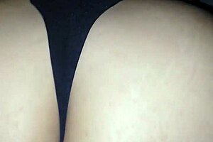 Curvy fat ass riding big cock homemade