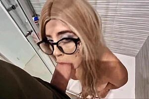 i love my latina secretary sucking my cock