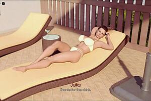 i explore my milf's shaved pussy with licks and anal play