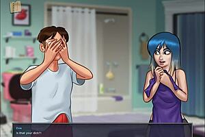 Summertime Saga 64 got me hooked on wild action