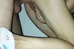 i watched this skinny colombian milf with small tits get bareback fucked hard by a big cock