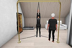 the burglar turns into a total nympho after getting assfucked