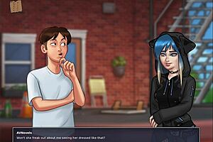 Summertime Saga 64 got me hooked on wild action