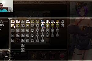 Karryn's Prison Cap2 Detailed Milf Kissing Big Cock Hardcore Scene