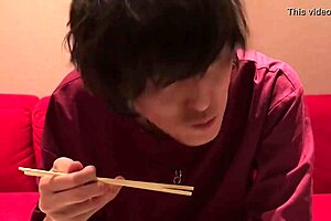 Just Gay Guys Eating Meat In Intense Action