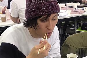 Just Gay Guys Eating Meat In Intense Action