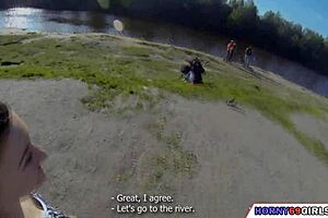 Teaching a College Girl Intense Workouts with Her Tight Body