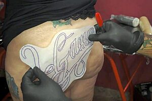 Getting a New Tattoo on My Fat Ass