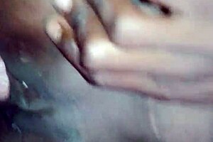 Bold Black Whore Displays Tight Pussy in Intense Hardcore Action