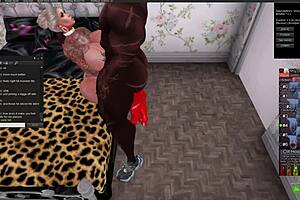 addicted to bbcs, mr big pounds my blonde ass with monster cock creampie