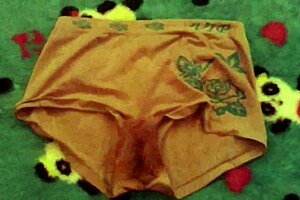 Hey, check out my neighbor's dirty clothes, perfect for some solo fun! 😉