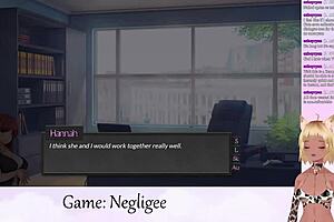 vtuber lewdneko plays negligee part 6