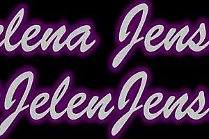 Jelena jensen boldly masturbates nude outdoors on hot day