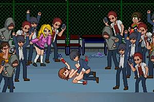 School Dot Fight Full Gallery Rough Anime Lesbian Hentai Cartoon Game