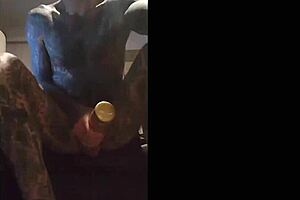 i was fucking my fleshlight so hard, cum everywhere on tat jack hot