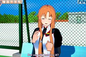 Hentai game koikatu featuring asuna sao character