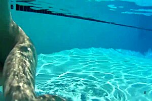 Liz Ashley Gets Naked at the Pool & Spa!