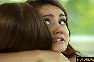 bffs enjoy a relaxing massage session together