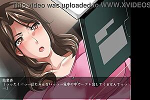 Pretty office beauty bouncing and her train secret