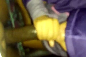 Nasty thot getting face fucked?