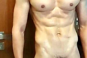 i cum after showering in the bathroom