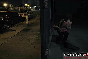 Rough Gangbang Guys Pass At Gals With Glasses