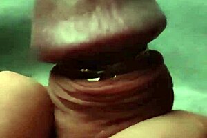 Check out Ifoslave playing with cock rings in extreme bondage.